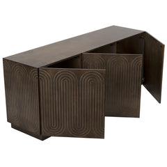 Ovals Sideboard, Baltic Birch Plywood-CFC Furniture-Blue Hand Home