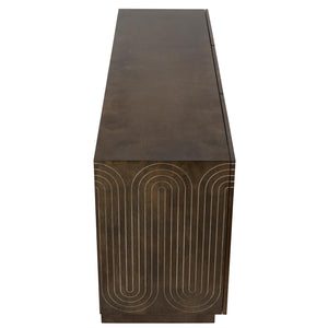 Ovals Sideboard, Baltic Birch Plywood-CFC Furniture-Blue Hand Home