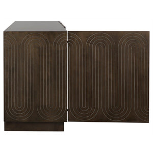 Ovals Sideboard, Baltic Birch Plywood-CFC Furniture-Blue Hand Home