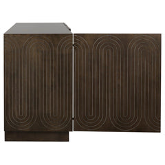 Ovals Sideboard, Baltic Birch Plywood-CFC Furniture-Blue Hand Home