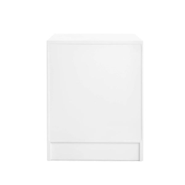 Villa & House - Flanders 3-Drawer Side Table In White-Bungalow 5-Blue Hand Home