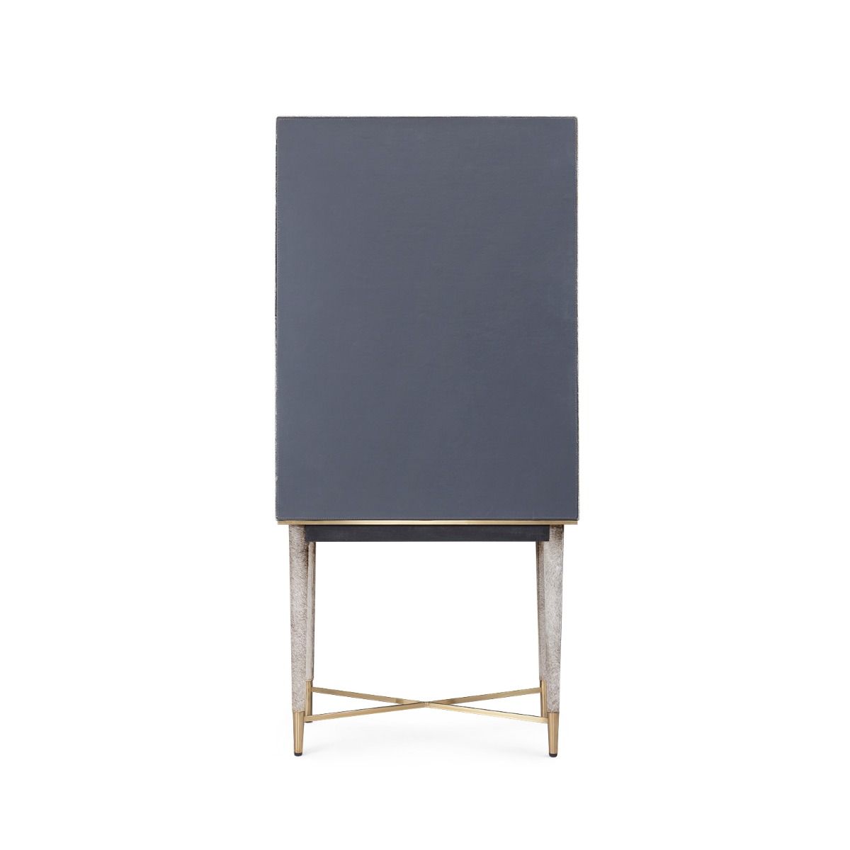 Villa & House - Florian Tall Bar Cabinet, Gray-Bungalow 5-Blue Hand Home