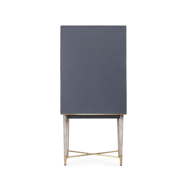 Villa & House - Florian Tall Bar Cabinet, Gray-Bungalow 5-Blue Hand Home