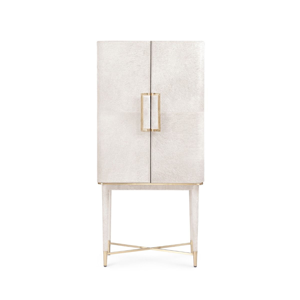 Villa & House - Florian Tall Bar Cabinet, White-Bungalow 5-Blue Hand Home