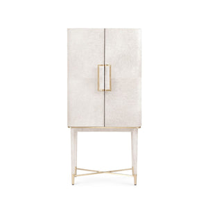 Villa & House - Florian Tall Bar Cabinet, White-Bungalow 5-Blue Hand Home