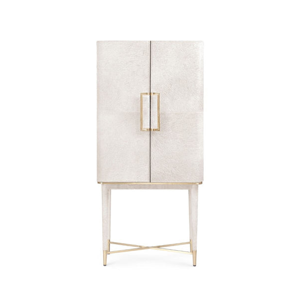 Villa & House - Florian Tall Bar Cabinet, White-Bungalow 5-Blue Hand Home