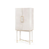 Villa & House - Florian Tall Bar Cabinet, White-Bungalow 5-Blue Hand Home