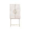 Villa & House - Florian Tall Bar Cabinet, White-Bungalow 5-Blue Hand Home