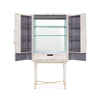 Villa & House - Florian Tall Bar Cabinet, White-Bungalow 5-Blue Hand Home