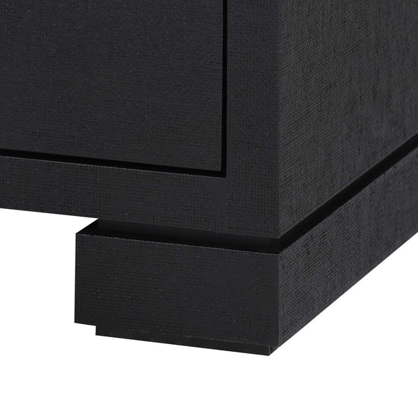 Villa & House - Frances 2-Drawer Side Table In Black-Bungalow 5-Blue Hand Home