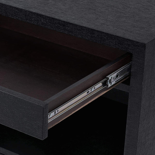 Villa & House - Frances 2-Drawer Side Table In Black-Bungalow 5-Blue Hand Home