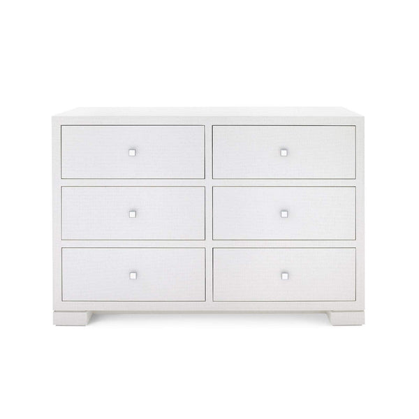 Villa & House - Frances Extra Large 6-Drawer In White-Bungalow 5-Blue Hand Home