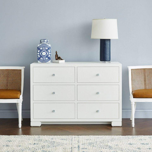 Villa & House - Frances Extra Large 6-Drawer In White-Bungalow 5-Blue Hand Home