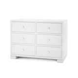 Villa & House - Frances Extra Large 6-Drawer In White-Bungalow 5-Blue Hand Home