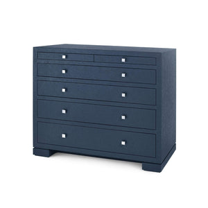 Villa & House - Frances 6-Drawer In Navy Blue-Bungalow 5-Blue Hand Home