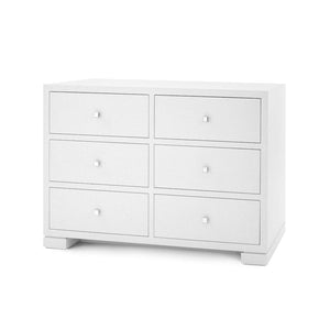 Villa & House - Frances Extra Large 6-Drawer In White-Bungalow 5-Blue Hand Home