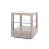 Villa & House - Gavin 1-drawer Side Table, Taupe Gray-Bungalow 5-Blue Hand Home