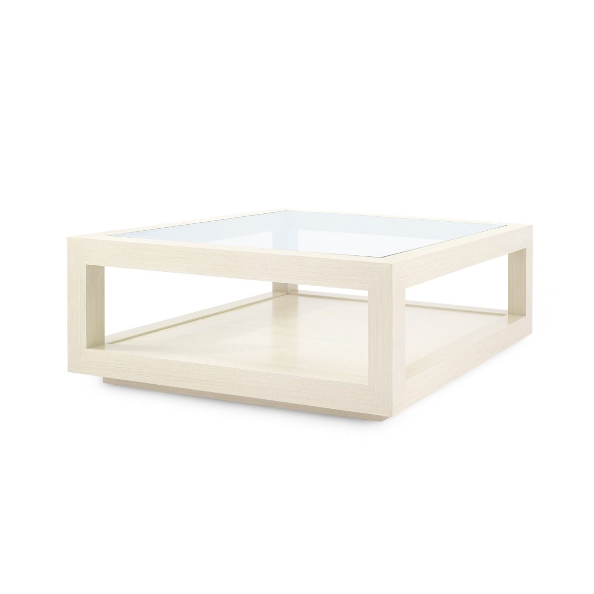 Villa & House - Gavin Large Square Coffee Table, Blanched Oak-Bungalow 5-Blue Hand Home
