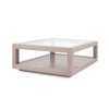 Villa & House - Gavin Large Square Coffee Table, Taupe Gray-Bungalow 5-Blue Hand Home