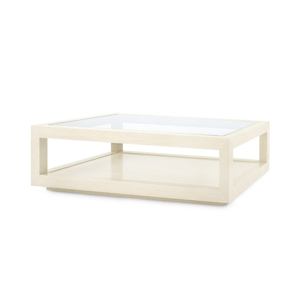Villa & House - Gavin Large Rectangular Coffee Table, Blanched Oak-Bungalow 5-Blue Hand Home