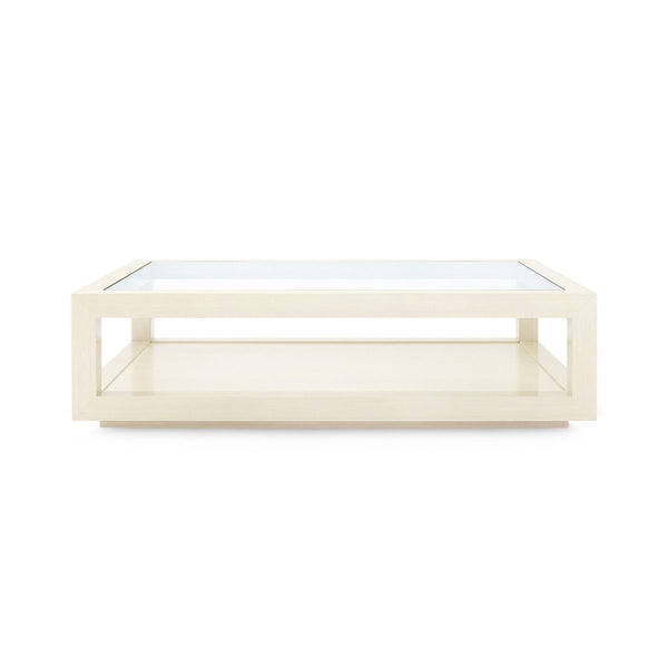 Villa & House - Gavin Large Rectangular Coffee Table, Blanched Oak-Bungalow 5-Blue Hand Home