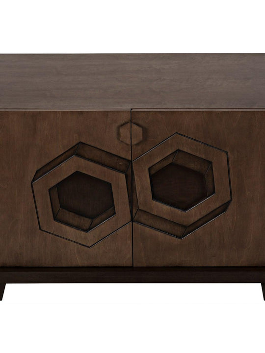 Bryony Cabinet, Walnut Base/Birch Plywood Veneer