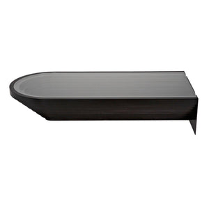 Colosseum Coffee Table, Plywood/Glass/Steel-CFC Furniture-Blue Hand Home