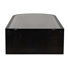 Colosseum Coffee Table, Plywood/Glass/Steel-CFC Furniture-Blue Hand Home