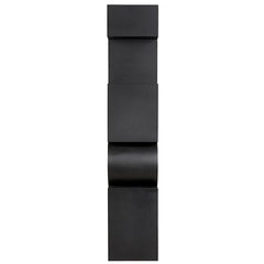 Noir Koko Bookcase, Black Steel-Noir Furniture-Blue Hand Home