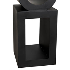Noir Koko Bookcase, Black Steel-Noir Furniture-Blue Hand Home