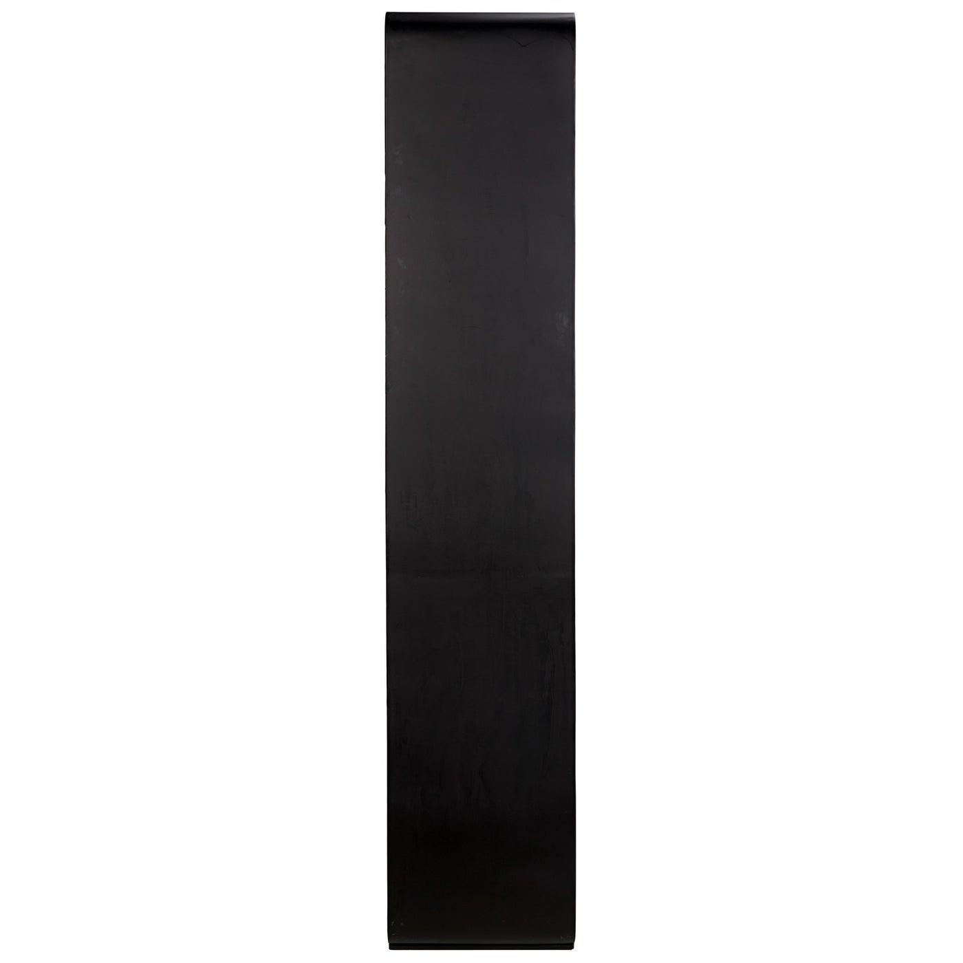 Noir Paloma Bookcase, Black Steel-Noir Furniture-Blue Hand Home