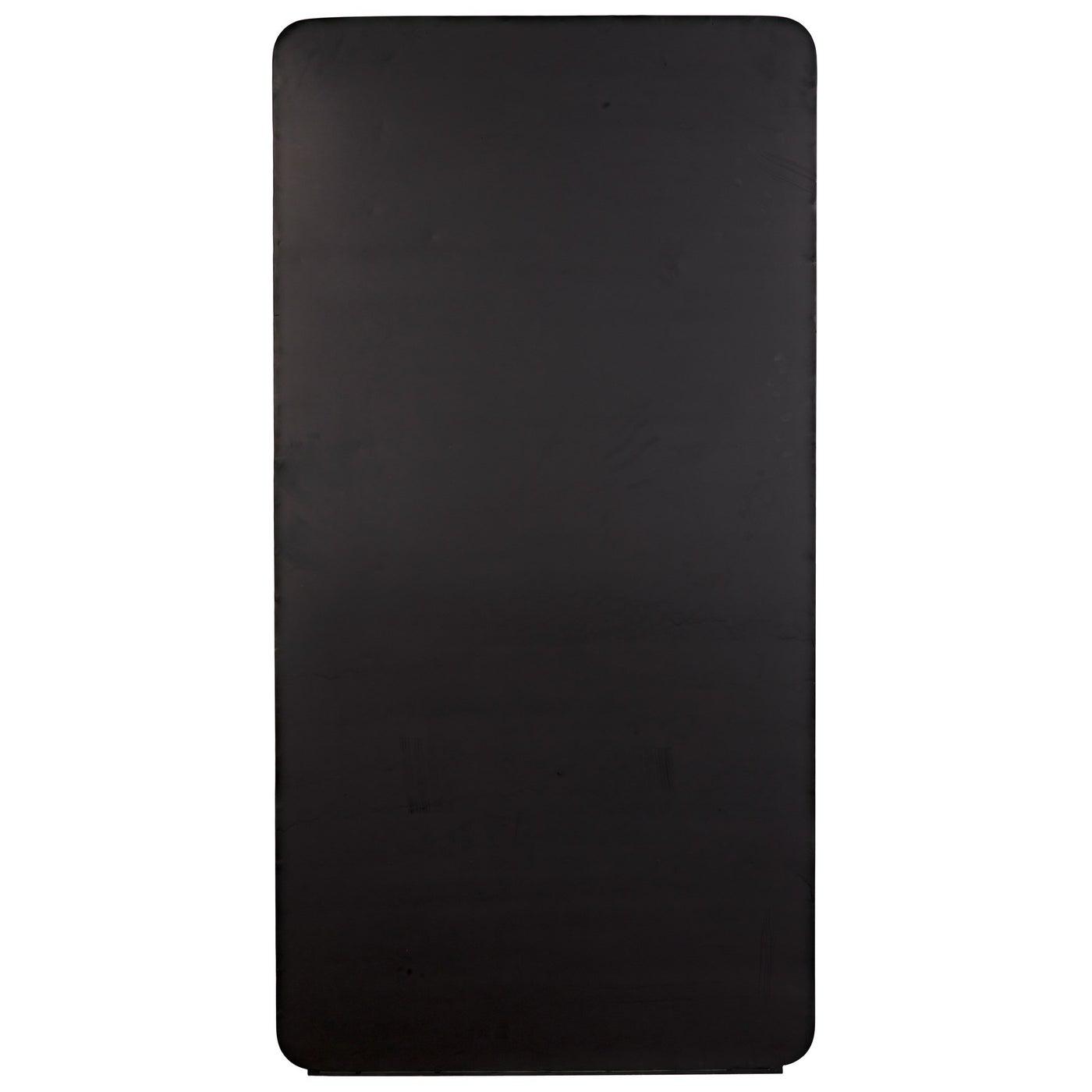 Noir Paloma Bookcase, Black Steel-Noir Furniture-Blue Hand Home