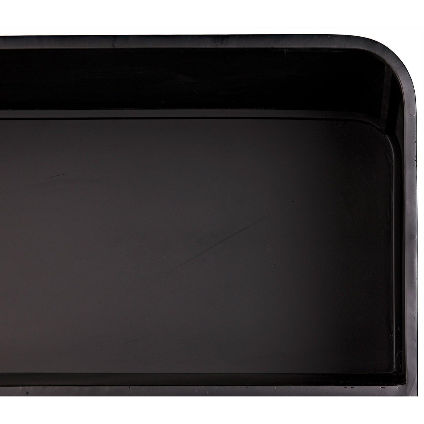 Noir Paloma Bookcase, Black Steel-Noir Furniture-Blue Hand Home