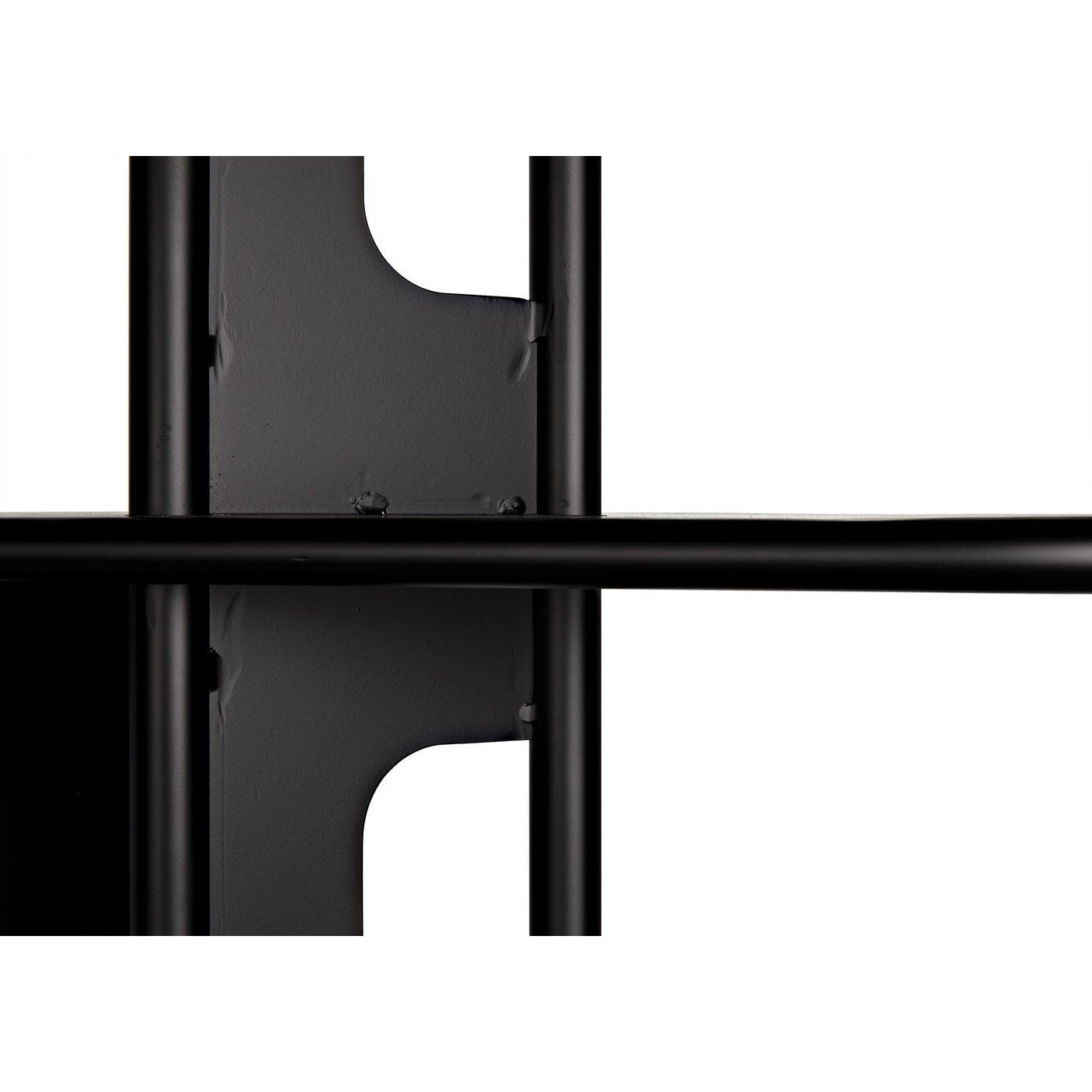 Noir Ochoa Bookcase, Black Steel-Noir Furniture-Blue Hand Home