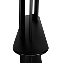 Noir Ochoa Bookcase, Black Steel-Noir Furniture-Blue Hand Home