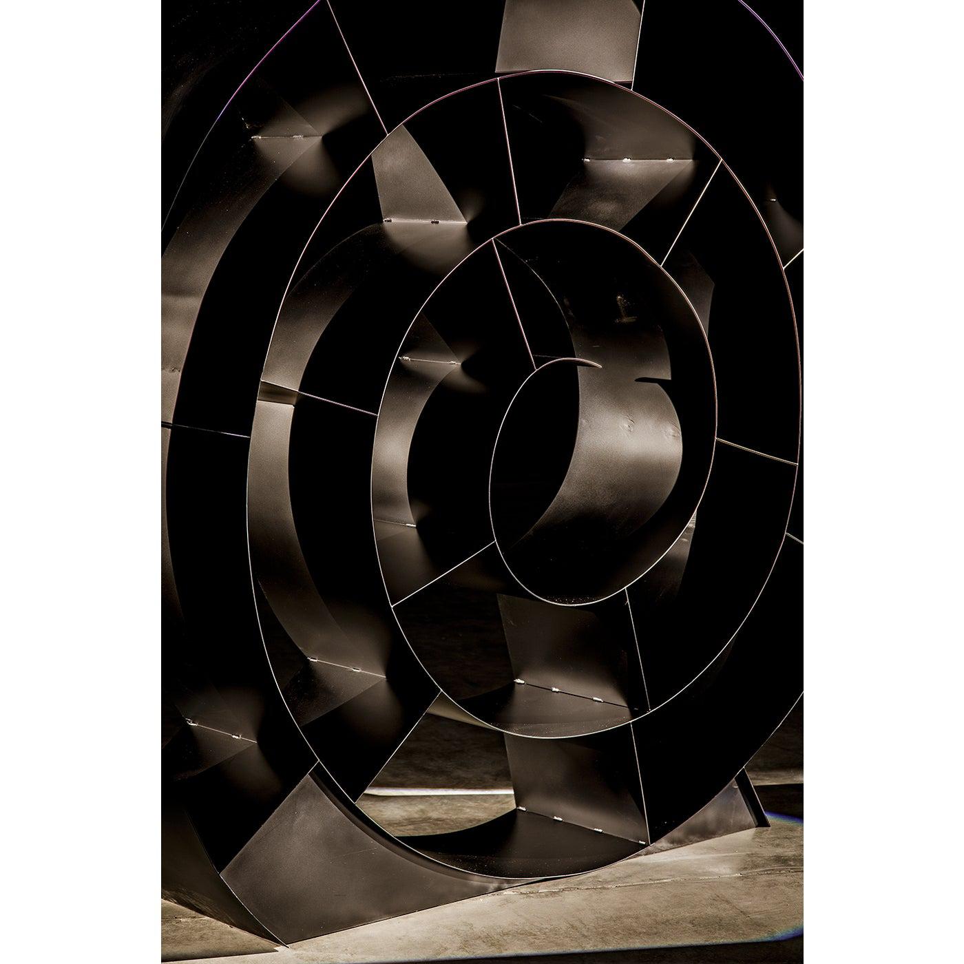 Noir James Metal Shelving, Black Metal-Noir Furniture-Blue Hand Home