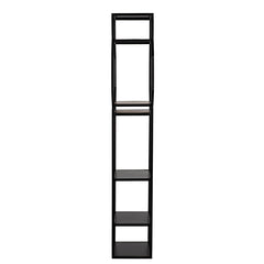 Noir Downtown B Bookcase, Black Metal-Noir Furniture-Blue Hand Home