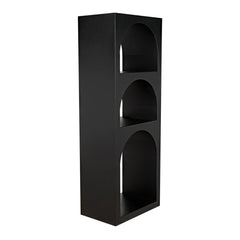 Noir Aqueduct Bookcase, A, Black Metal-Noir Furniture-Blue Hand Home