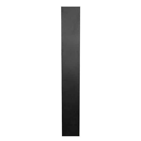 Noir Aqueduct Bookcase, C, Black Metal-Noir Furniture-Blue Hand Home