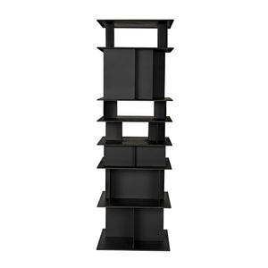 Pisa Shelf, Black Steel-Noir Furniture-Blue Hand Home