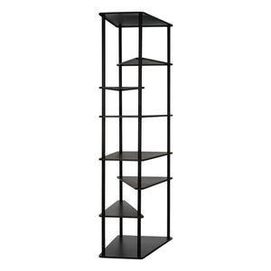 Everest Bookcase-Noir Furniture-Blue Hand Home