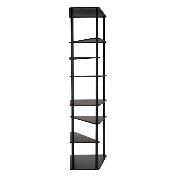 Everest Bookcase-Noir Furniture-Blue Hand Home