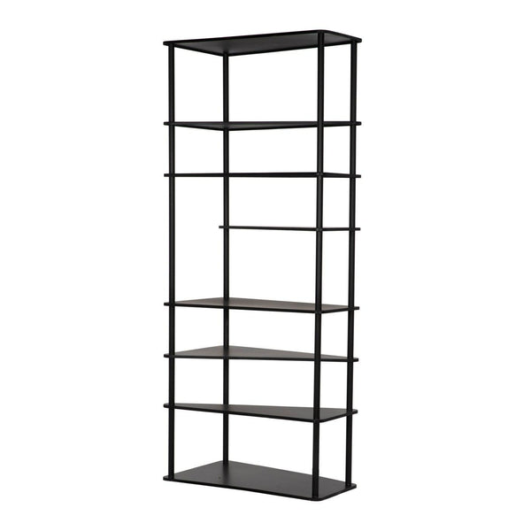 Everest Bookcase-Noir Furniture-Blue Hand Home