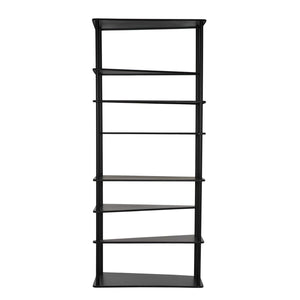 Everest Bookcase-Noir Furniture-Blue Hand Home