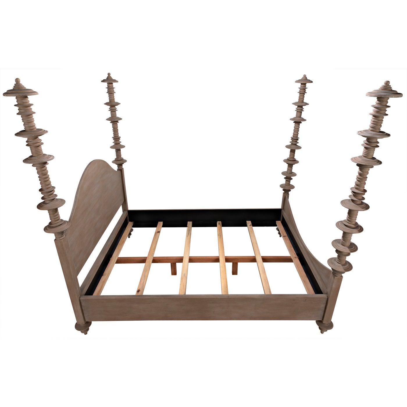 Ferret Bed, Queen, Weathered