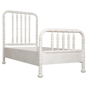 Noir Furniture Bachelor Bed, Queen, White Wash-Noir Furniture-Blue Hand Home