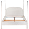 Noir Furniture New Douglas Bed, Eastern King, White Washed-Noir Furniture-Blue Hand Home