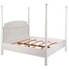 Noir Furniture New Douglas Bed, Eastern King, White Washed-Noir Furniture-Blue Hand Home