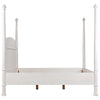 Noir Furniture New Douglas Bed, Eastern King, White Washed-Noir Furniture-Blue Hand Home
