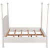 Noir Furniture New Douglas Bed, Eastern King, White Washed-Noir Furniture-Blue Hand Home